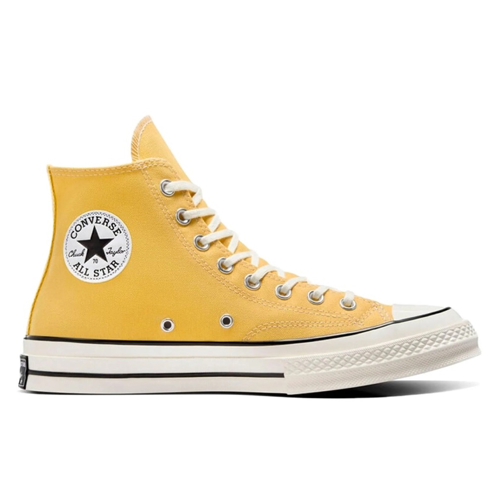 Converse Yellow High Top Chuck 70 Sneakers